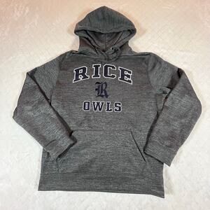 Colosseum Rice University Owls Pullover Hoodie Gray Men’s Sz L
